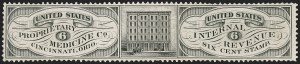 Sale 1205, Lot 2174, Revenues, Private Die Proprietary Stamps