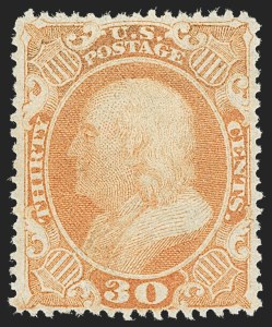 Sale 1206, Lot 100, 1857-60 Issue (Scott 21-39)