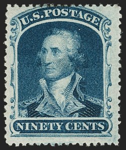 Sale 1206, Lot 101, 1857-60 Issue (Scott 21-39)