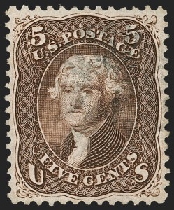 Sale 1206, Lot 115, 1861-66 Issue (Scott 63-78)