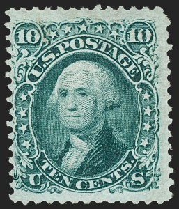 Sale 1206, Lot 120, 1867-68 Grilled Issue (Scott 79-101)