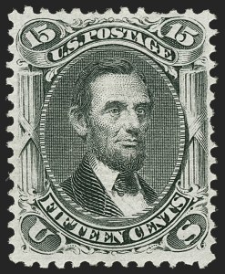 Sale 1206, Lot 121, 1867-68 Grilled Issue (Scott 79-101)