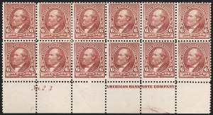 Sale 1206, Lot 236, 1890-93 Issue (Scott 219-229)