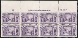 Sale 1206, Lot 246, 1893 Columbian Issue (Scott 230-245)