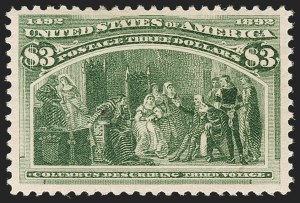 Sale 1206, Lot 255, 1893 Columbian Issue (Scott 230-245)
