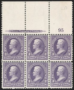 Sale 1206, Lot 285, 1895 Watermarked Bureau Issue (Scott 264-278)