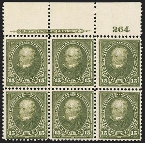 Sale 1206, Lot 319, 1897-1903 Change of Colors (Scott 279-284)