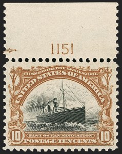 Sale 1206, Lot 339, 1901 Pan-American Issue (Scott 294-299)