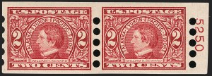Sale 1206, Lot 363, Vending and Affixing Machine Perforations