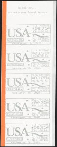 Sale 1206, Lot 375, Vending and Affixing Machine Perforations