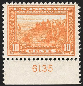 Sale 1206, Lot 439, 1913-15 Panama-Pacific Issue (Scott 397-404)