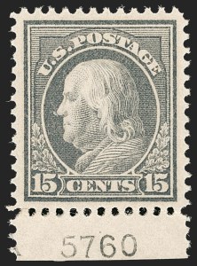 Sale 1206, Lot 452, 1912-14 Washington-Franklin Issue (Scott 405-423)