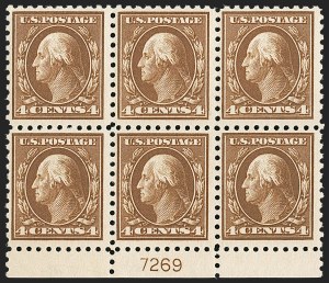 Sale 1206, Lot 456, 1913-15 Washington-Franklin Issues (Scott 424-461)