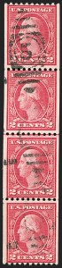 Sale 1206, Lot 477, 1913-15 Washington-Franklin Issues (Scott 424-461)