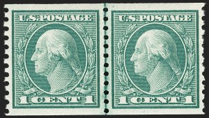 Sale 1206, Lot 479, 1913-15 Washington-Franklin Issues (Scott 424-461)