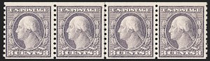 Sale 1206, Lot 486, 1913-15 Washington-Franklin Issues (Scott 424-461)