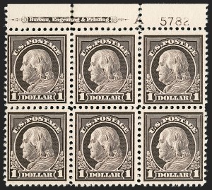 Sale 1206, Lot 544, 1917-19 Issues (Scott 481-524)