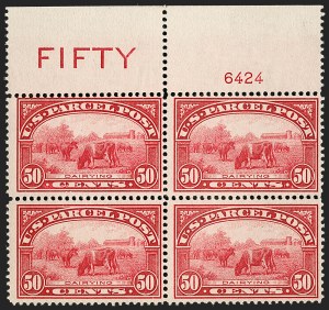 Sale 1206, Lot 741, Parcel Post