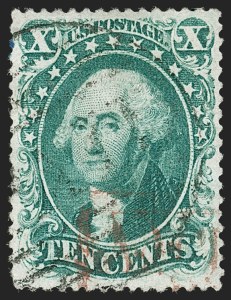Sale 1206, Lot 98, 1857-60 Issue (Scott 21-39)