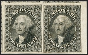 Sale Number 1209, Lot Number 1100, 1851-56 Issue (Scott 5-17)