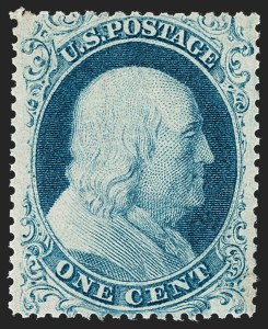 Sale 1209, Lot 1101, 1857-60 Issue (Scott 18-39)