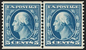 Sale 1209, Lot 1243, 1908-13 Washington-Franklin Issues (Scott 331-396)