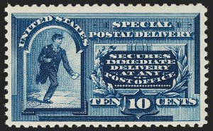 Sale 1209, Lot 1355, Special Delivery thru Offices in China, 10c Orange, Special Delivery (E3) Sale 1209, Lot 1355, Special Delivery thru Offices in China