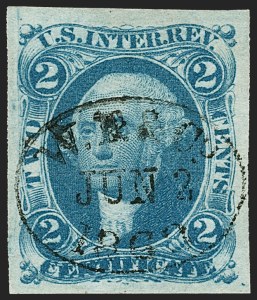 Sale 1209, Lot 1460, Revenues: First Issue Imperforate (R1a-R76a)