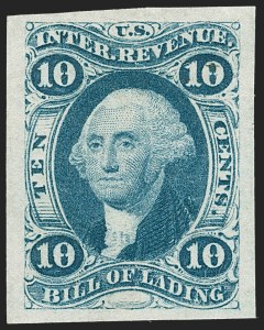 Sale 1209, Lot 1464, Revenues: First Issue Imperforate (R1a-R76a)