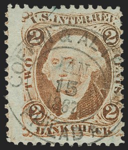 Sale 1209, Lot 1559, Revenues: First Issue Perforated