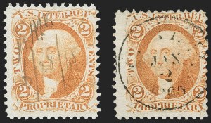 Sale 1209, Lot 1561, Revenues: First Issue Perforated