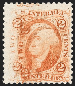 Sale 1209, Lot 1562, Revenues: First Issue Perforated