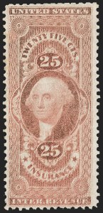 Sale 1209, Lot 1566, Revenues: First Issue Perforated