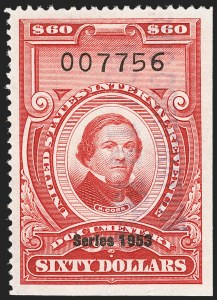 Sale 1209, Lot 1612, Revenues: Third Issue thru Documentary