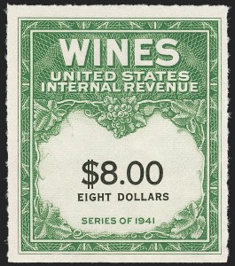 Sale 1209, Lot 1632, Revenues: Wines and Playing Cards