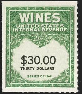 Sale 1209, Lot 1633, Revenues: Wines and Playing Cards