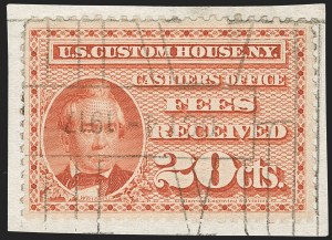 Sale 1209, Lot 1650, Revenues: Customs Fee