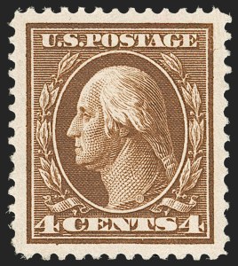 Sale 1212, Lot 101, 1910-13 Washington-Franklin Issues