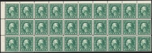 Sale 1212, Lot 158, 1917-19 Washington-Franklin Issues