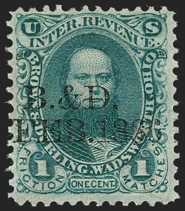 Sale 1212, Lot 415, Private Die Match Stamps: A thru G