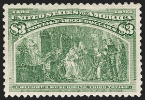 Sale Number 1212, Lot Number 43, 1893 Columbian Issue Sale Number 1212, Lot Number 43, 1893 Columbian Issue