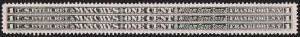 Sale 1212, Lot 432, Private Die Match Stamps: A thru G