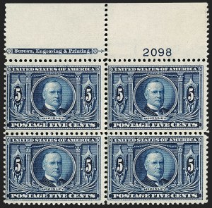 Sale 1217, Lot 1073, 1904 Louisiana Purchase Issue (Scott 323-327)