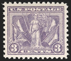 Sale Number 1217, Lot Number 1166, 1918-22 Issues (Scott 527-573) Sale Number 1217, Lot Number 1166, 1918-22 Issues (Scott 527-573)
