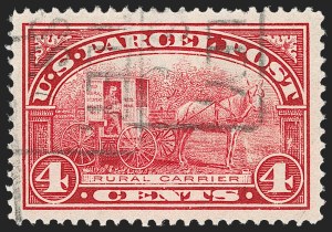 Sale Number 1217, Lot Number 1300, Parcel Post, Carriers and Locals