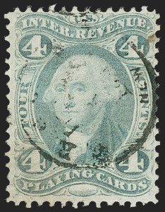 Sale 1217, Lot 1377, Revenues - First Issue