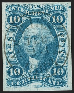 Sale 1217, Lot 1380, Revenues - First Issue