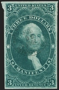 Sale 1217, Lot 1398, Revenues - First Issue