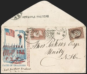 Sale 1217, Lot 632, 3c 1851-57 Issues - Civil War, Group Lots