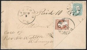 Sale 1217, Lot 640, 3c 1851-57 Issues - Civil War, Group Lots